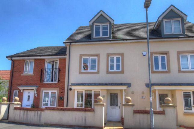 Thumbnail Town house for sale in Lilliana Way, Bridgwater