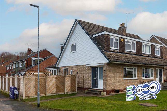 Thumbnail Semi-detached house for sale in Sunningdale Way, Alwoodley, Leeds