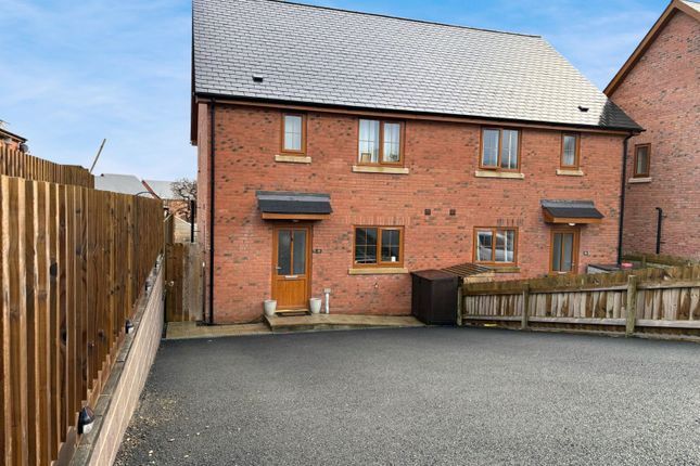 Plas Trannon, Trefeglwys, Caersws, Powys SY17, 3 bedroom semi-detached ...