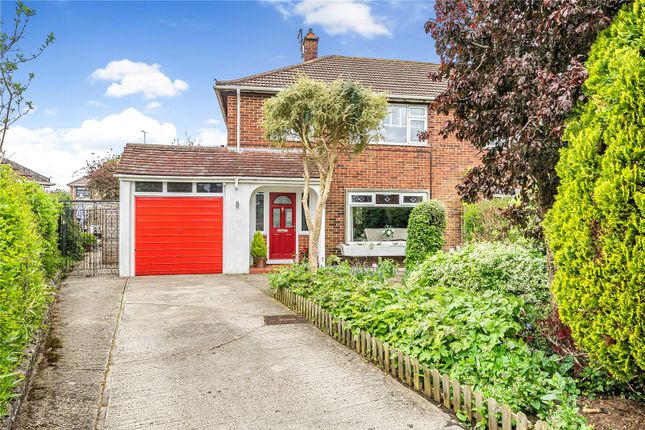 Thumbnail Semi-detached house for sale in Caversham Close, Old Walcot, Swindon