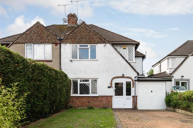 Thumbnail Semi-detached house for sale in Elmwood Road, Redhill