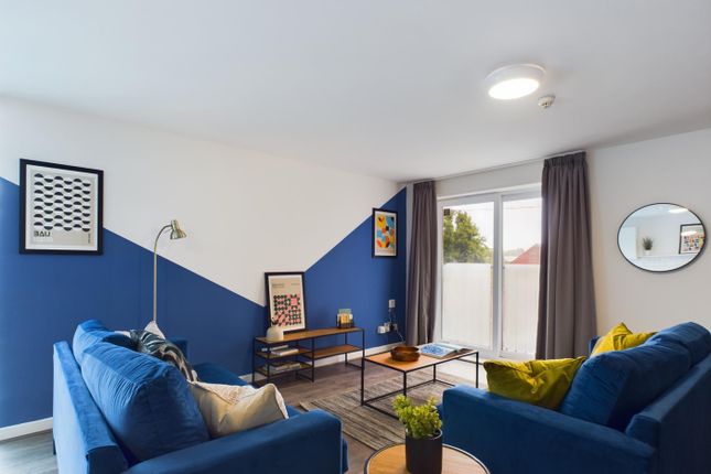 A Spacious And Inviting Large Modern Living Room, ...