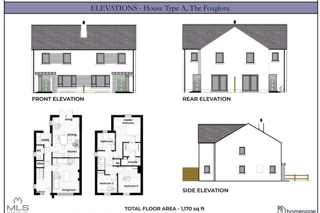 Detached house for sale in New Development - Carriage Court, Magilligan, Limavady
