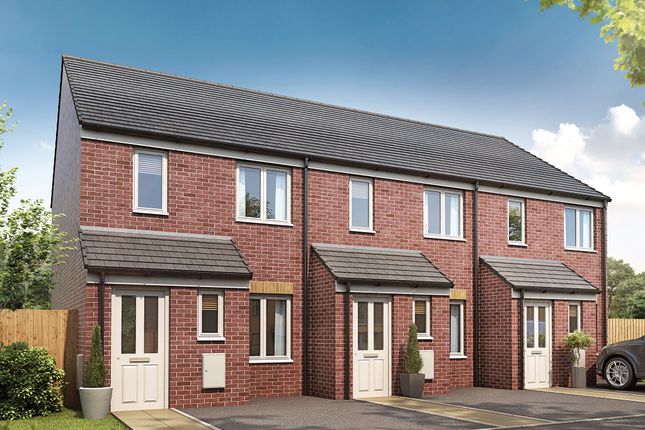 Thumbnail Terraced house for sale in "The Alnwick" at Fellows Close, Weldon, Corby