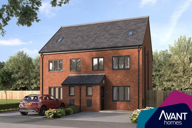 Semi-detached house for sale in "The Saltaire" at Hawes Way, Waverley, Rotherham