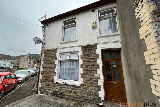 Thumbnail End terrace house for sale in William Street Treherbert -, Treorchy