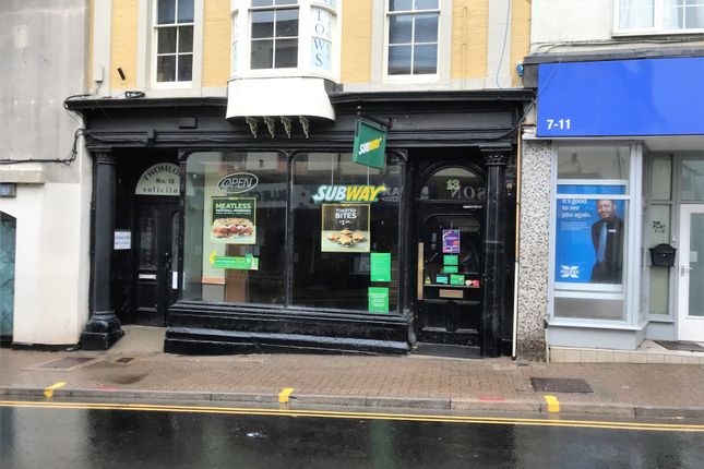 Retail premises to let in Monnow Street, Monmouth
