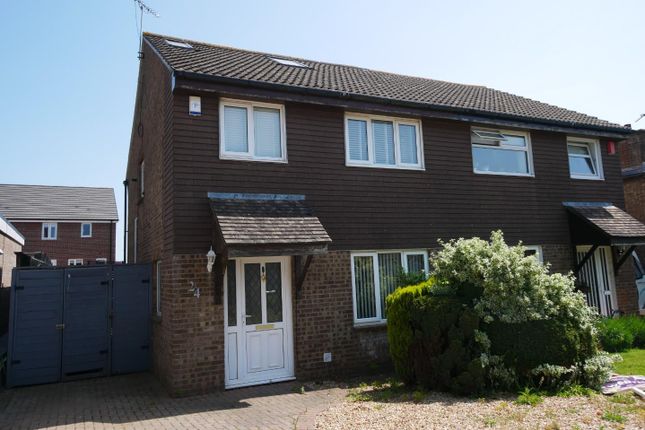 Thumbnail Semi-detached house for sale in Slade Close, Sully, Penarth