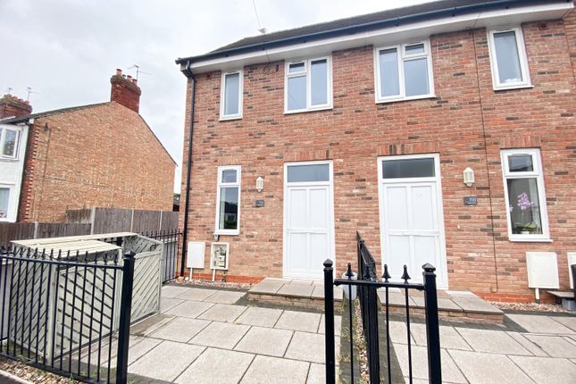 Thumbnail End terrace house to rent in Vere Road, Peterborough