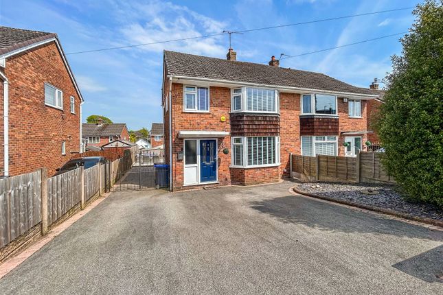 Thumbnail Semi-detached house for sale in Parkway, Forsbrook, Staffordshire