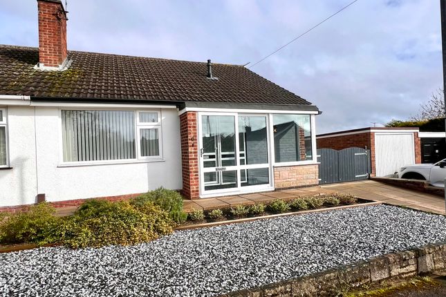 Thumbnail Semi-detached bungalow for sale in Dart Close, Oadby