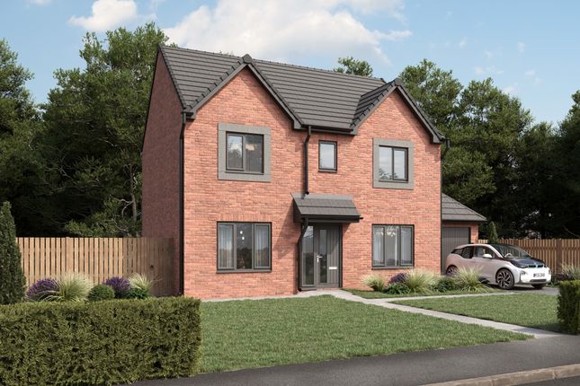Thumbnail Detached house for sale in Borrowby, Langley Park, Durham