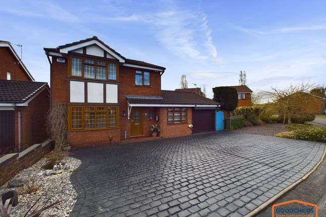 Thumbnail Detached house for sale in Badgers Close, Pelsall