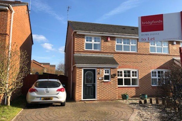 Thumbnail Semi-detached house to rent in Hainer Close, Stafford