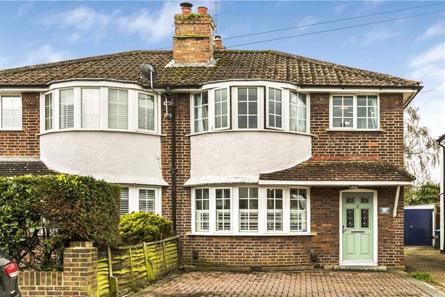 Semi-detached house for sale in Park Avenue, Egham, Surrey