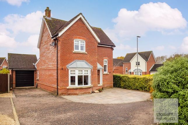 Detached house for sale in Willoughby Way, Rackheath, Norfolk