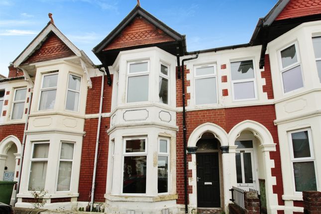 Thumbnail Terraced house for sale in Pentyrch Street, Cathays, Cardiff