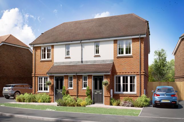 Thumbnail Semi-detached house for sale in "The Hanbury+" at Dappers Lane, Angmering, Littlehampton