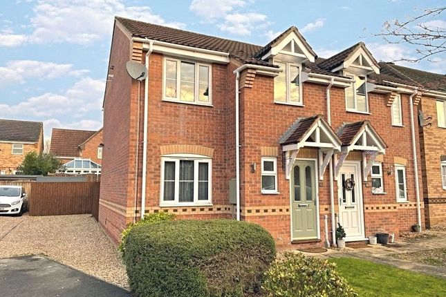 Thumbnail Semi-detached house for sale in The Chase, Metheringham, Lincoln, Lincolnshire