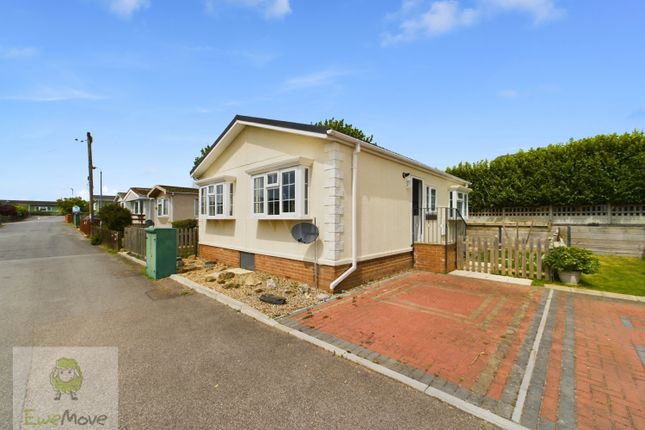 Thumbnail Mobile/park home for sale in 9 Cherry Road, Hoo Marina Park, Rochester