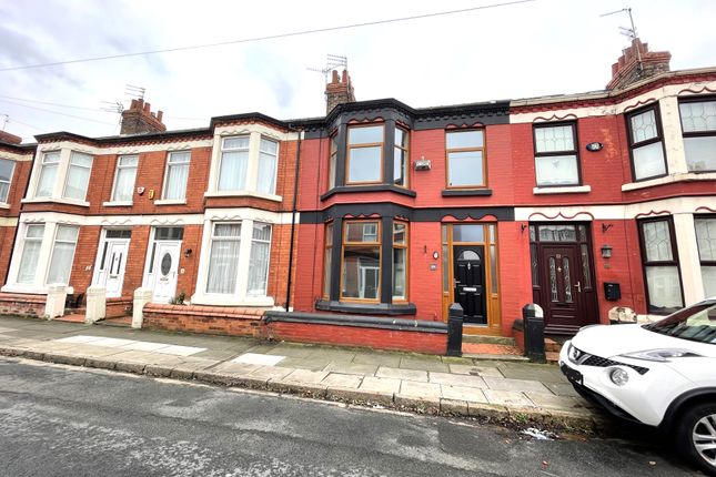 Thumbnail Terraced house for sale in Fallowfield Road, Wavertree, Liverpool