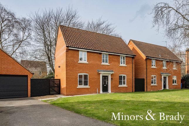 Thumbnail Detached house for sale in Marauder Road, Old Catton, Norwich