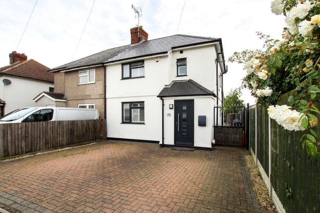 Thumbnail Semi-detached house for sale in Woolshots Road, Wickford