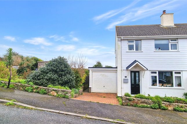 Thumbnail Semi-detached house for sale in Polmor Road, Crowlas, .