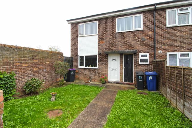 Thumbnail End terrace house for sale in Brocklesby Close, Gainsborough