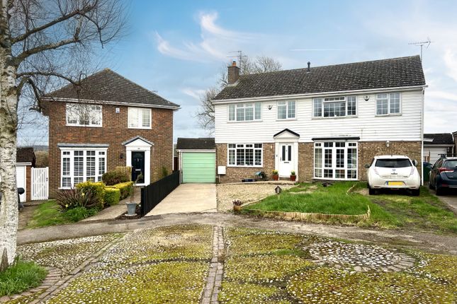 Semi-detached house for sale in Goose Acre, Cheddington, Leighton Buzzard