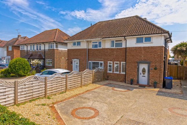 Thumbnail Semi-detached house to rent in Terringes Avenue, Worthing