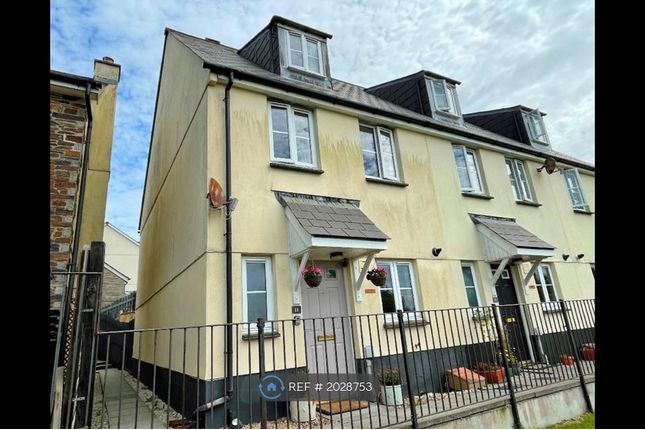 Thumbnail End terrace house to rent in Roselare Close, St. Austell