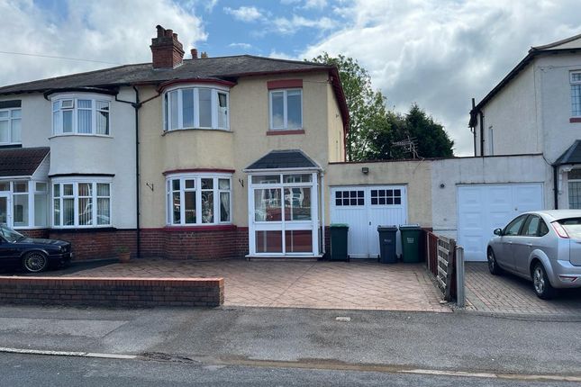 Thumbnail Semi-detached house for sale in Willett Road, West Bromwich, West Midlands