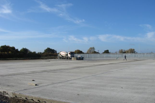 Land to let in Wharf Road, Stanford Le Hope