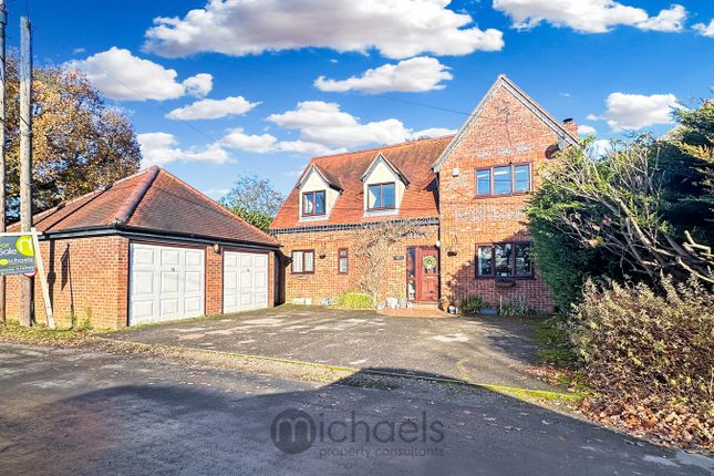 Thumbnail Detached house for sale in Mill Road, Boxted, Colchester