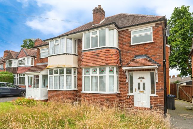 Thumbnail Semi-detached house for sale in Chadwick Avenue, Birmingham, West Midlands