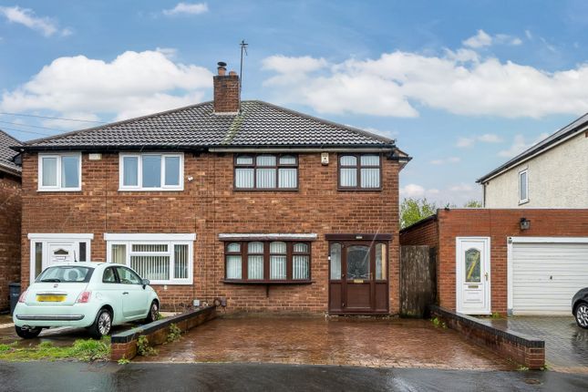 Thumbnail Semi-detached house for sale in Charlotte Road, Wednesbury, West Midlands