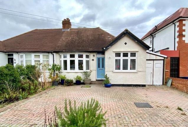 Thumbnail Semi-detached bungalow to rent in Seaforth Gardens, Stoneleigh, Epsom