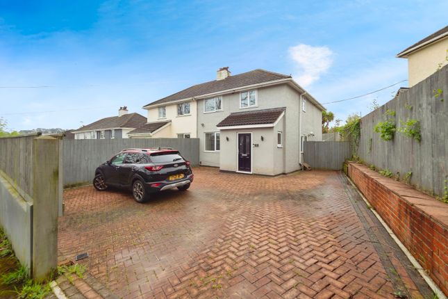 Semi-detached house for sale in Coombeshead Road, Newton Abbot, Devon