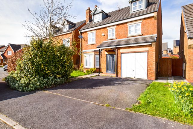 Thumbnail Detached house for sale in Cavell Close, Guide, Blackburn