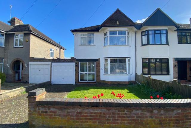Thumbnail Semi-detached house for sale in Greenfield Avenue, Spinney Hill, Northampton