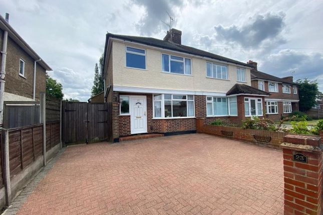 Thumbnail Semi-detached house to rent in Old Woking, Surrey