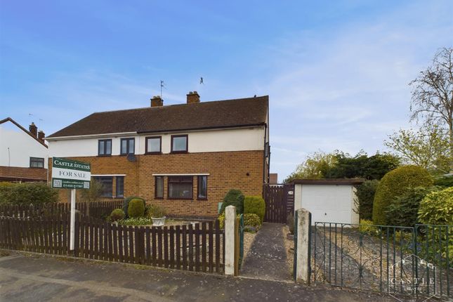 Thumbnail Semi-detached house for sale in Glebe Road, Broughton Astley, Leicester