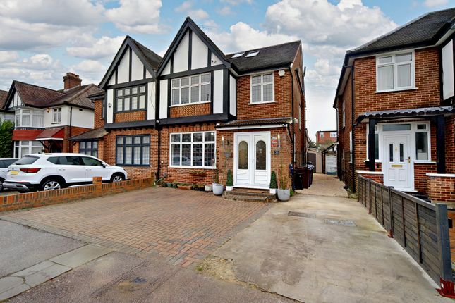Thumbnail Semi-detached house for sale in George V Avenue, Pinner