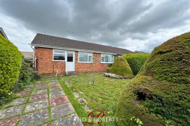 Semi-detached bungalow for sale in Ffordd Madoc, Wrexham