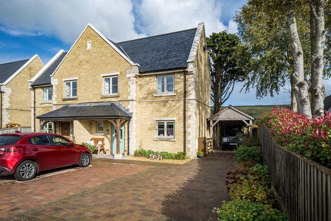 Thumbnail Semi-detached house for sale in Woodlands, Brighstone, Newport