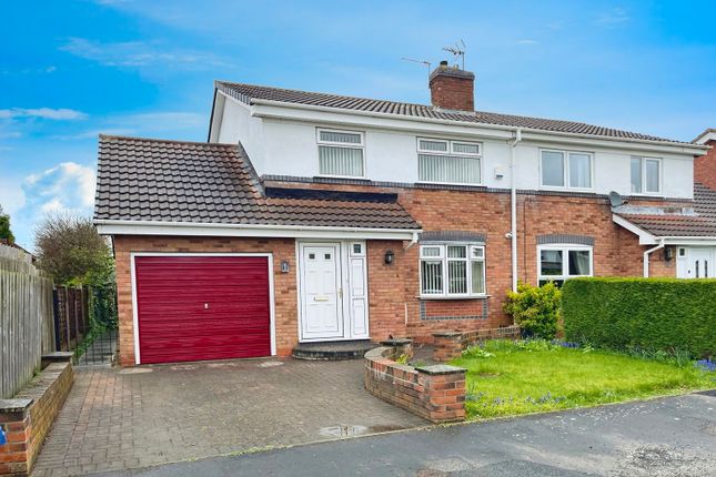 Thumbnail Semi-detached house for sale in Ash Close, Thorpe Willoughby, Selby