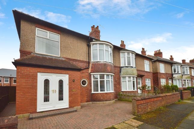 Thumbnail Semi-detached house for sale in Broadway Crescent, Blyth