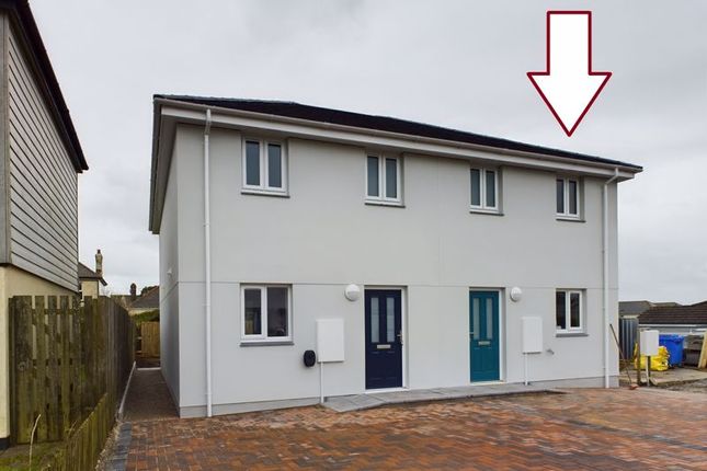 Semi-detached house for sale in Kemp Close, Four Lanes, Redruth