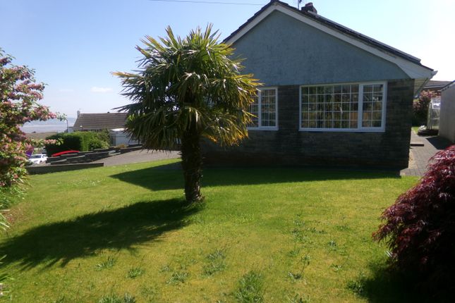 Detached bungalow for sale in Rushwind Close, West Cross, Swansea
